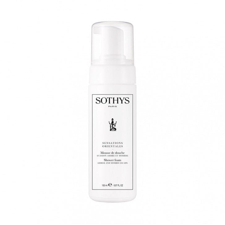 Corporal. Sensations orientales. Mousse de ducha ámbar y mirra - SOTHYS - Sothys