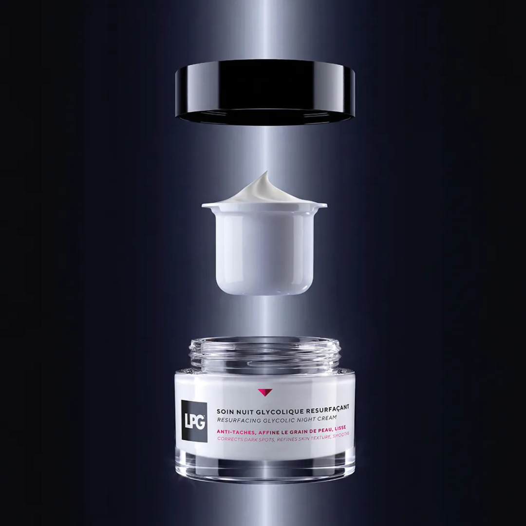 Crema de Noche Glicólico Resurfacing - Cosmética Facial de LPG