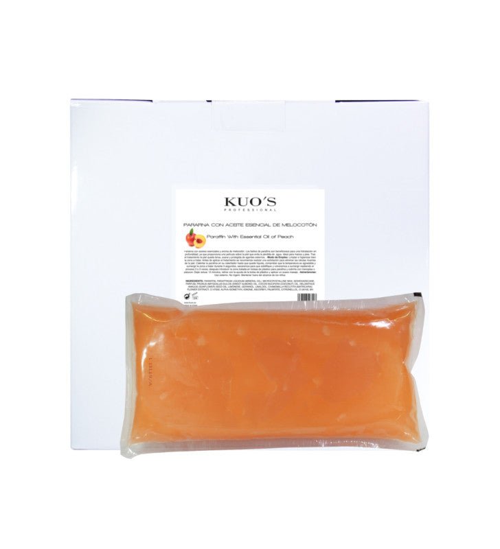 Kuo's Professional - Cuidado de Manos. Parafina con Aceite Esencial Melocotón - Kuo's Professional