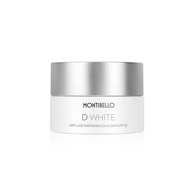 Anti - Age Whitening Emulsión SPF20 - D - White de MONTIBELLO - Montibello