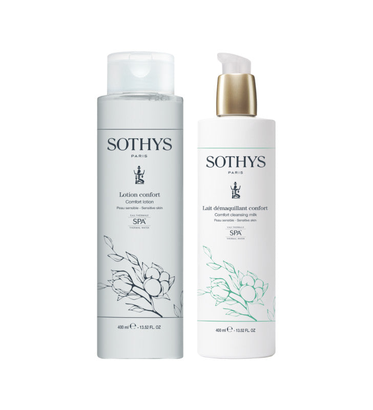 Dúo Leche + Loción Confort de Sothys