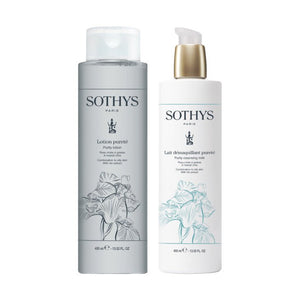 Paso 1: Desmaquillante — Dúo.Leche + Loción Pureté de Sothys de Sothys