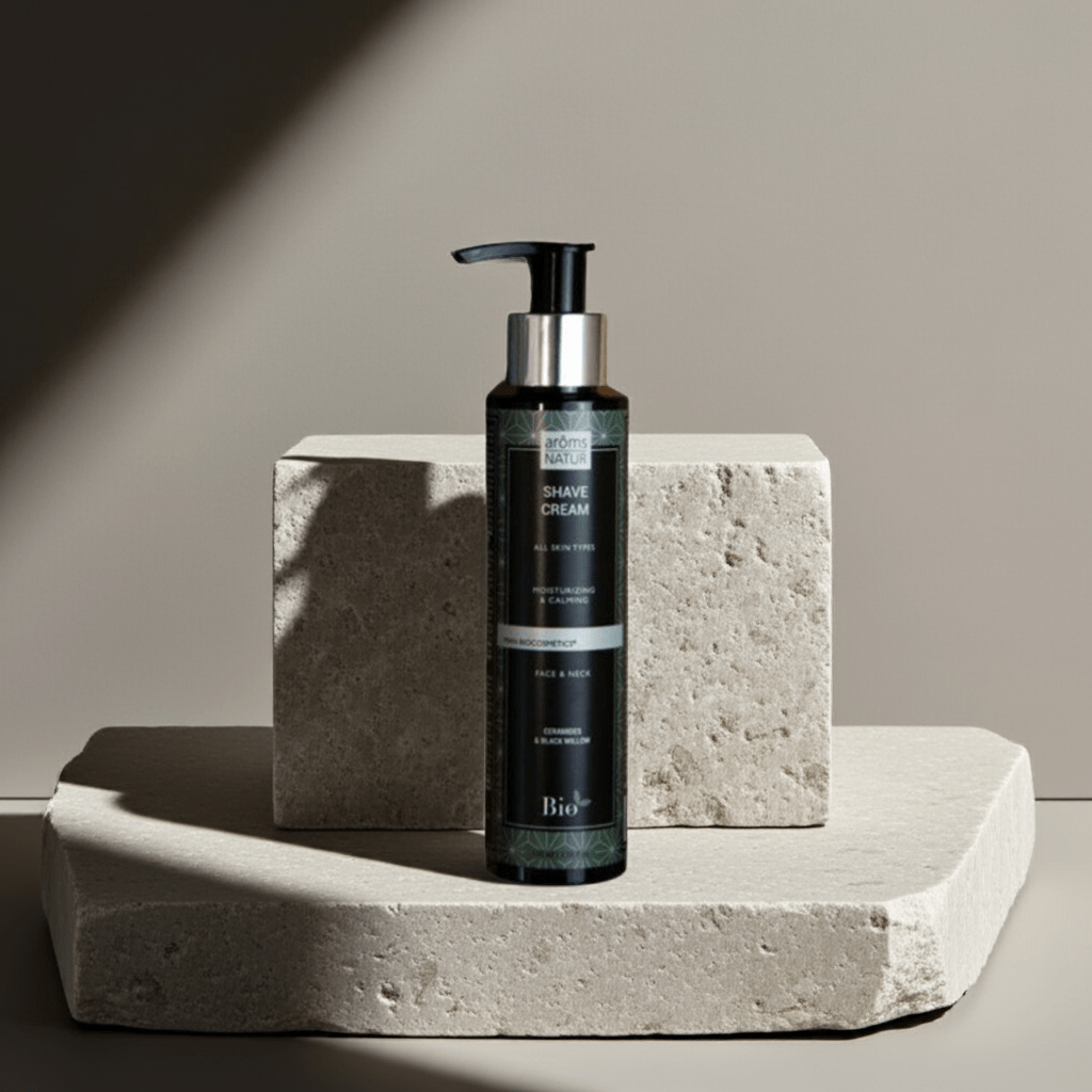 Men. Shave Cream Moisturizing & Calming - AROMS NATUR - Aroms Natur