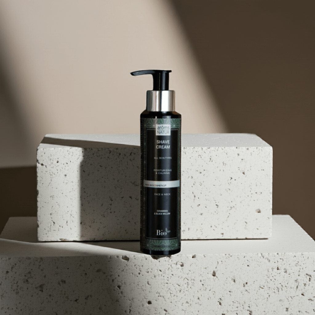 Men. Shave Cream Moisturizing & Calming - AROMS NATUR - Aroms Natur