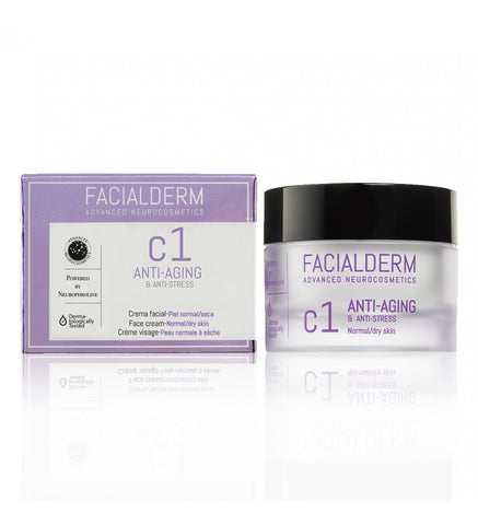 Gesicht. C1 Anti-Agage und Anti-Stress- FACIALDERM