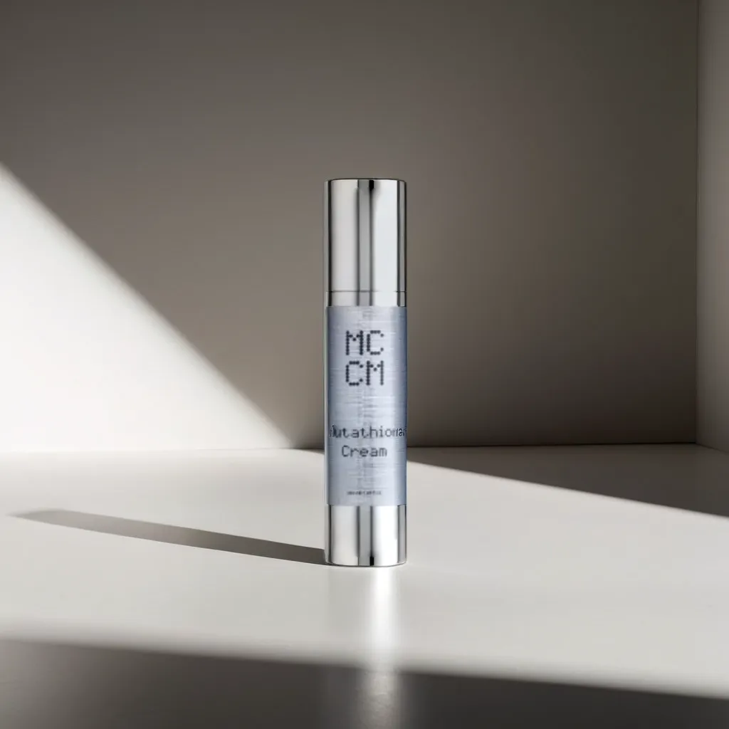 Facial Lines. Glutathione Cream - Medical Cosmetics - Medical Cosmetics