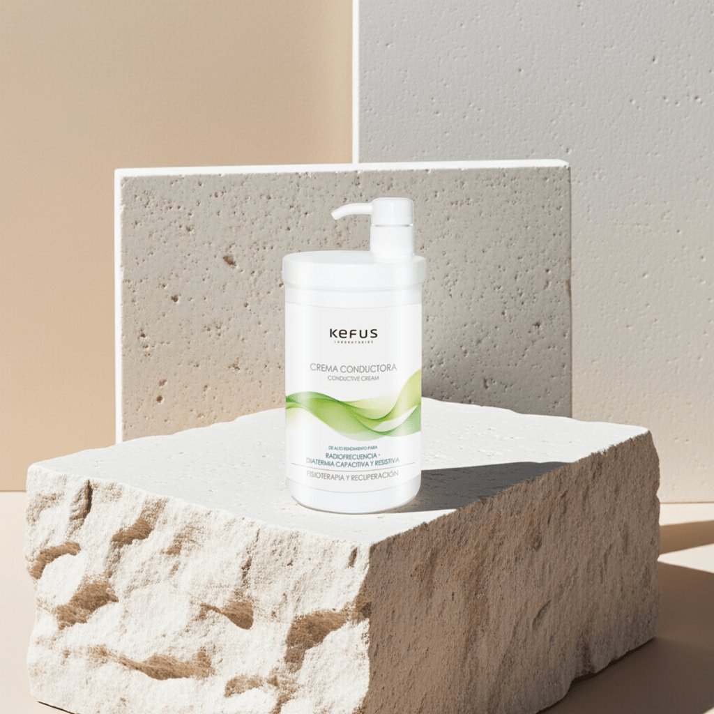 Kefus – Crema Conductora Radiofrecuencia Fisioterapia Profesional - Kefus