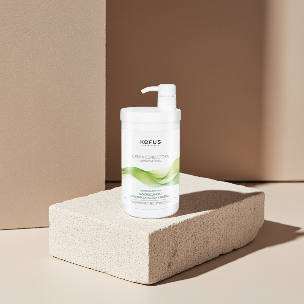 Kefus – Crema Conductora Radiofrecuencia Fisioterapia Profesional - Kefus