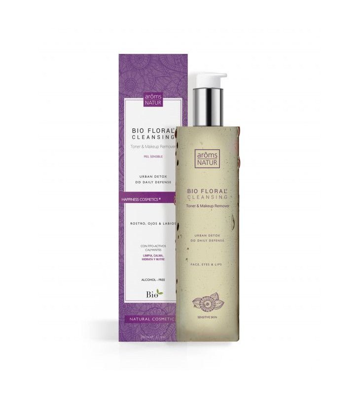 Bio Floral Cleansing Piel Sensible - Happiness cosmetics de Aroms Natur