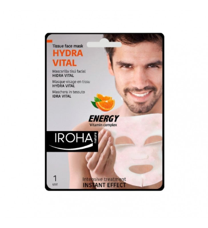 Homme. Masque hydra vital - IROHA NATURE thumbnail