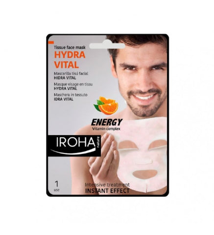 Homme. Masque hydra vital - IROHA NATURE