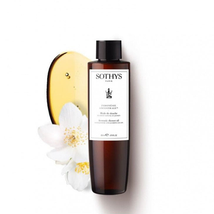 Indonésie Ancestrale. Aceite de Ducha Sándalo y Jazmín - SOTHYS - Sothys