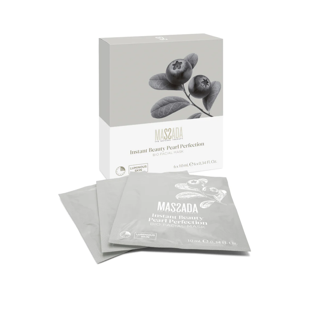 Instant Beauty Pearl Perfection Bio Facial Mask - Facial Antiaging de Massada