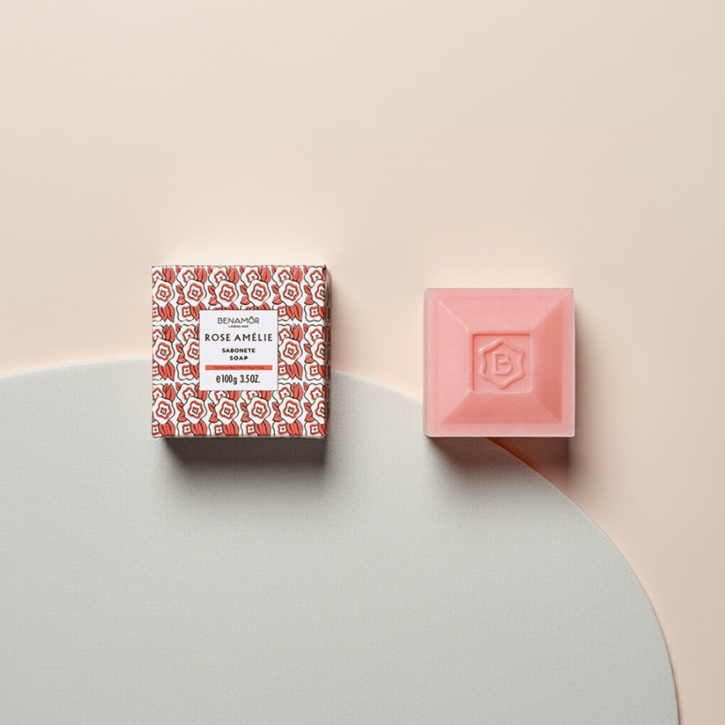Rose Amélie. Jabón sólido - BENAMÔR - Benamor