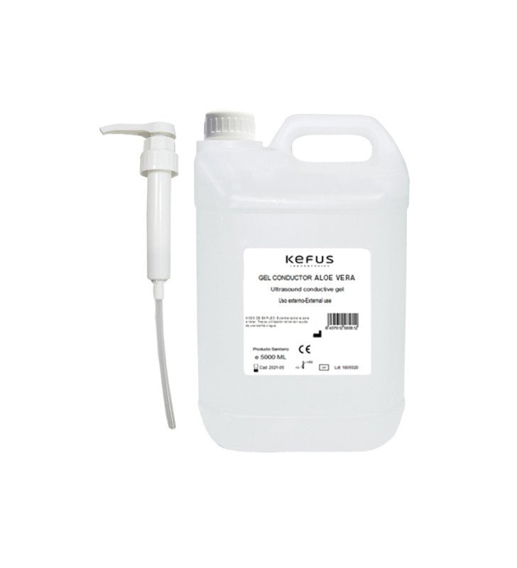 Kefus – Gel Conductor Ultrasonidos Aloe Vera Profesional - Kefus