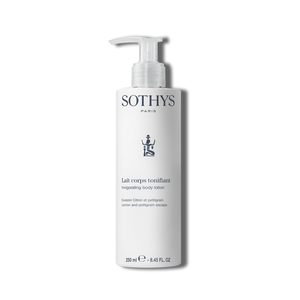 Leche corporal tonificante de Limón y Petitgrain de Sothys de Sothys