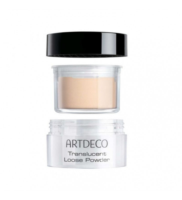 Luminous skin. Translucent Loose Powder Refill - ARTDECO thumbnail