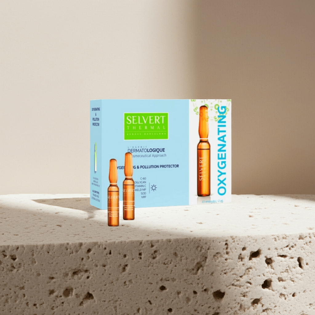 Ampollas Oxygenating and Pollution Protector - L'Esprit Dermatologique de Selvert Thermal - Selvert Thermal