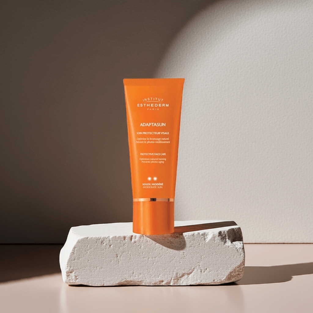 Adaptasun. Crema Facial Normales Sol Moderado - INSTITUT ESTHEDERM - Institut Esthederm