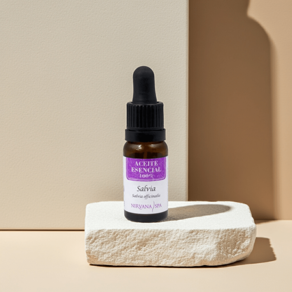 Nirvana Spa - Aceite Esencial Salvia Profesional - Nirvana Spa