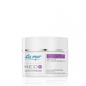 Paso 7: Crema — Crema de noche extra rica (Sin perfume) - MED+Anti-Stress de La mer de La mer