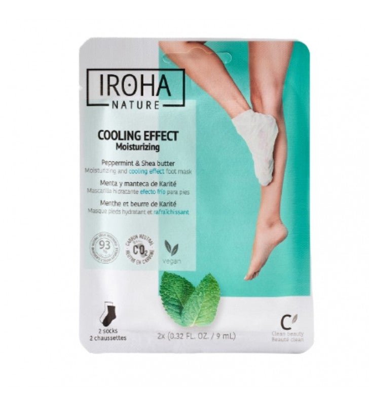 Calcetines Mascarilla Hidratantes con efecto frío - Manos y pies de Iroha Nature