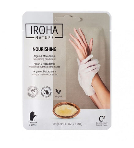 Hands and feet. Nutritious mask gloves- IROHA NATURE