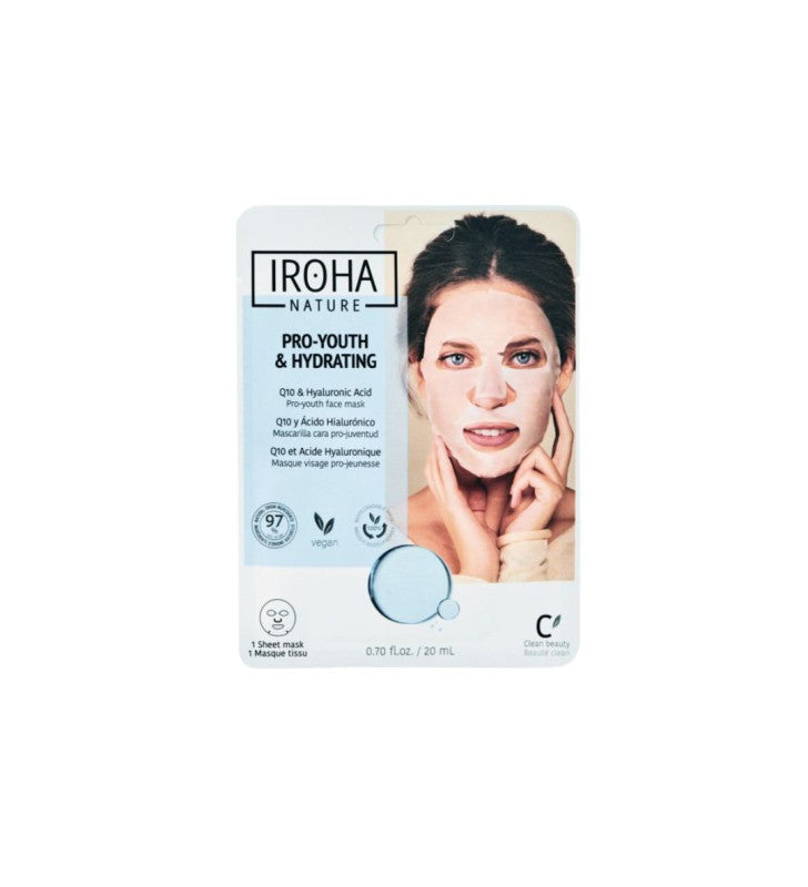 Facial masks. Antioxidant and anti -aging Q10 - IROHA NATURE thumbnail