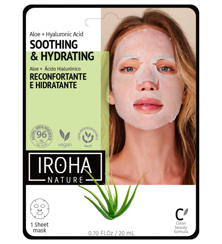 Facial masks. Reconfortant and moisturizing - Iroha Nature thumbnail