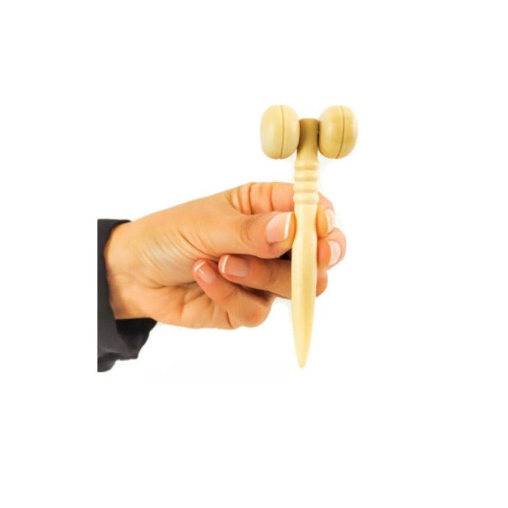 Mini Rodillo Bisférico Facial Maderoterapia Profesional - Maderoterapia