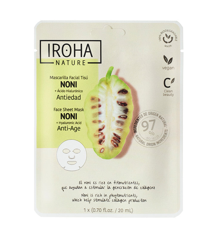 Natural Extracts. Mascarilla Antiedad con Noni - IROHA NATURE thumbnail