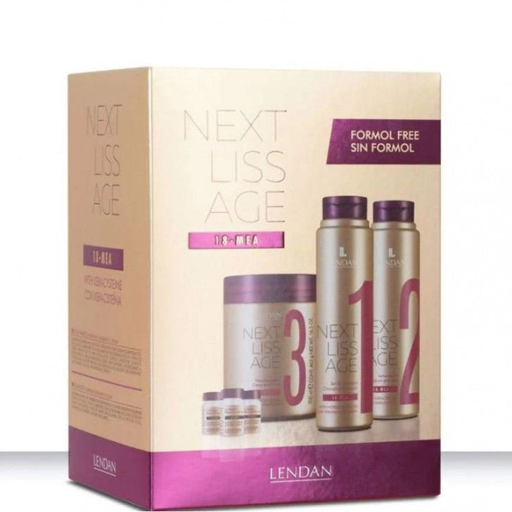 Next Liss Age. Pack Alisado Profesional Completo - LENDAN - Lendan Cosmetics