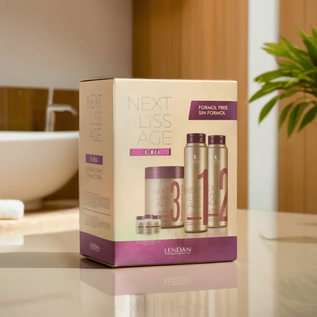 Next Liss Age. Pack Alisado Profesional Completo - LENDAN - Lendan Cosmetics