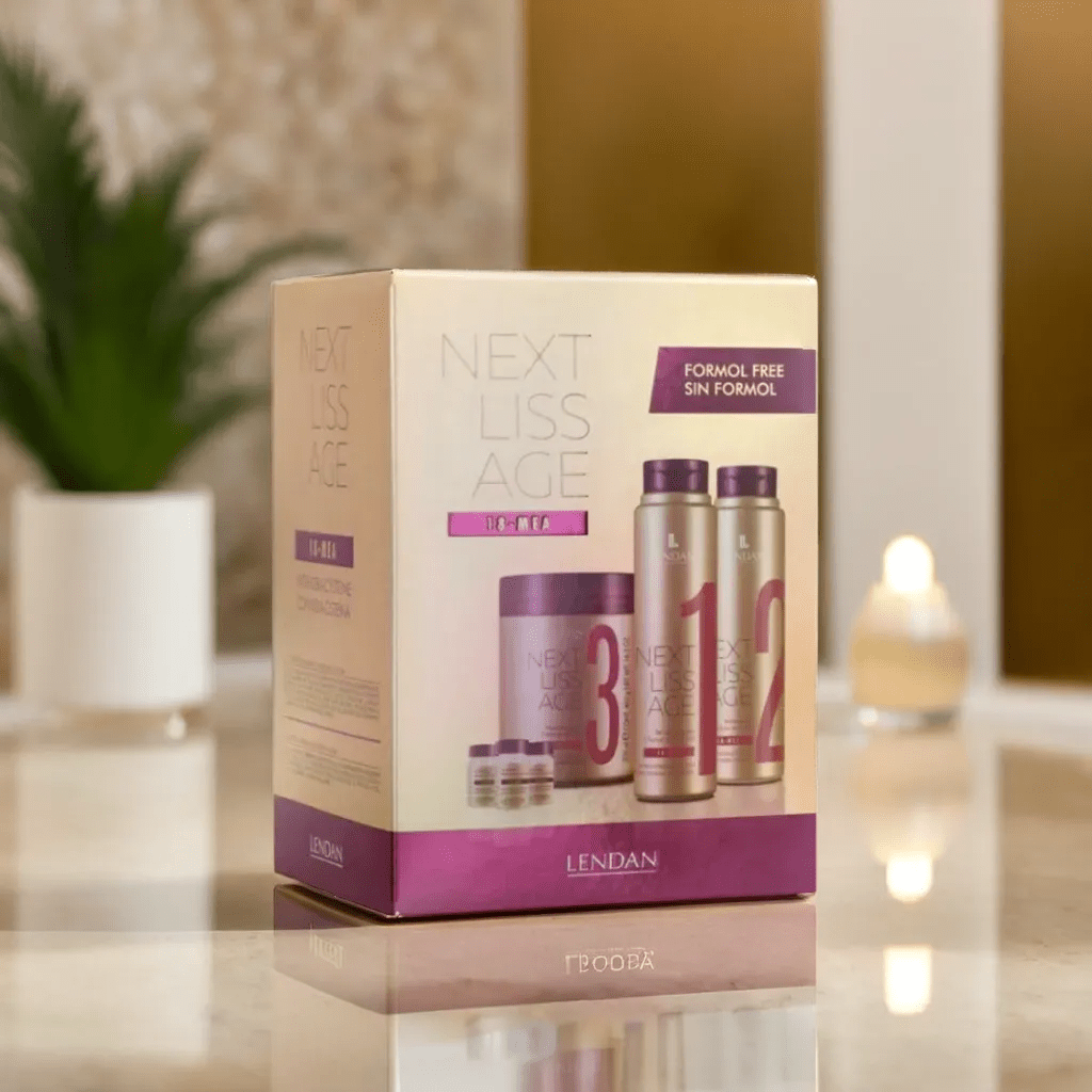 Next Liss Age. Pack Alisado Profesional Completo - LENDAN - Lendan Cosmetics