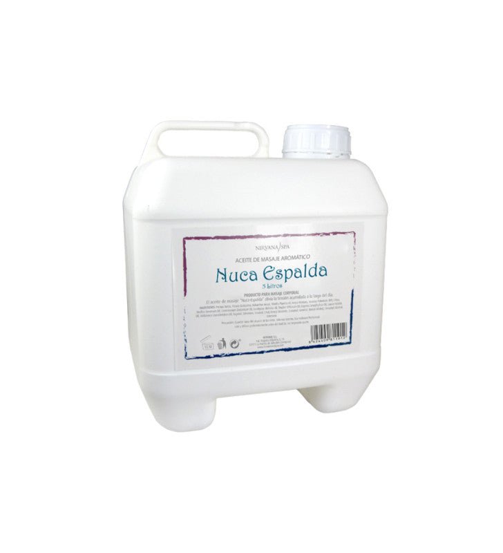 Nirvana Spa - Aceite de Masaje Nuca - Espalda Profesional - Nirvana Spa