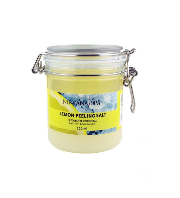 Nirvana Spa - Exfoliante Corporal Lemon Peeling Salt Profesional - Nirvana Spa