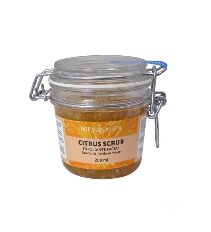 Exfoliante facial Citrus Scrub Profesional de Nirvana Spa