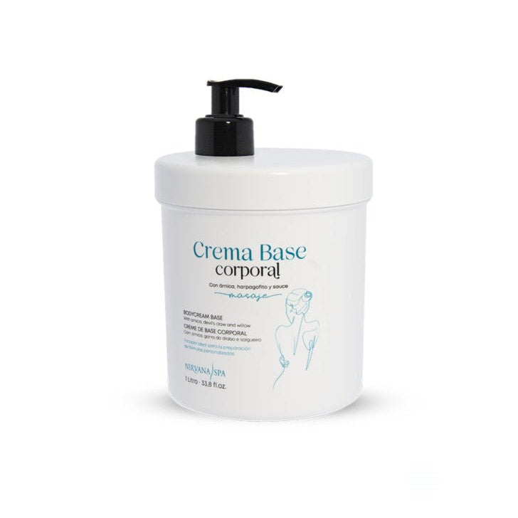 Nirvana Spa - Portadores. Crema Base Corporal Profesional - Nirvana Spa