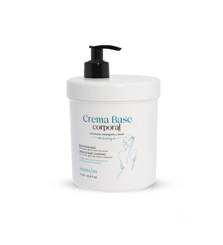 Nirvana Spa - Portadores. Crema Base Corporal Profesional - Nirvana Spa