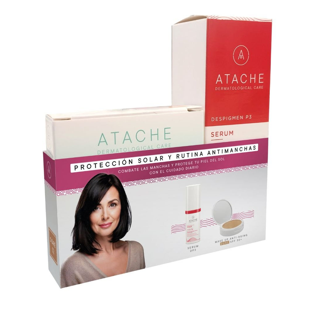 Pack Despigmen P3 Serum + Make up anti-ageing de Atache