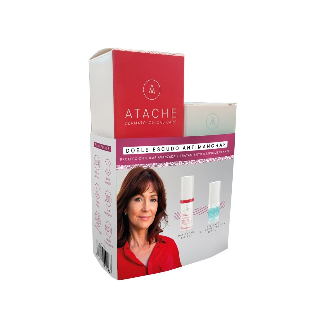 Pack Day Cream + Delicate Ultra Protecction SPF50+ de Atache - Atache