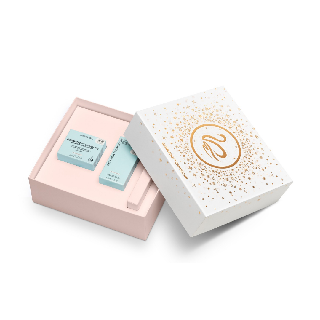 Pack Navidad Timexpert Hydraluronic. Serum + Crema Rich Sorbet de Germaine de Capuccini