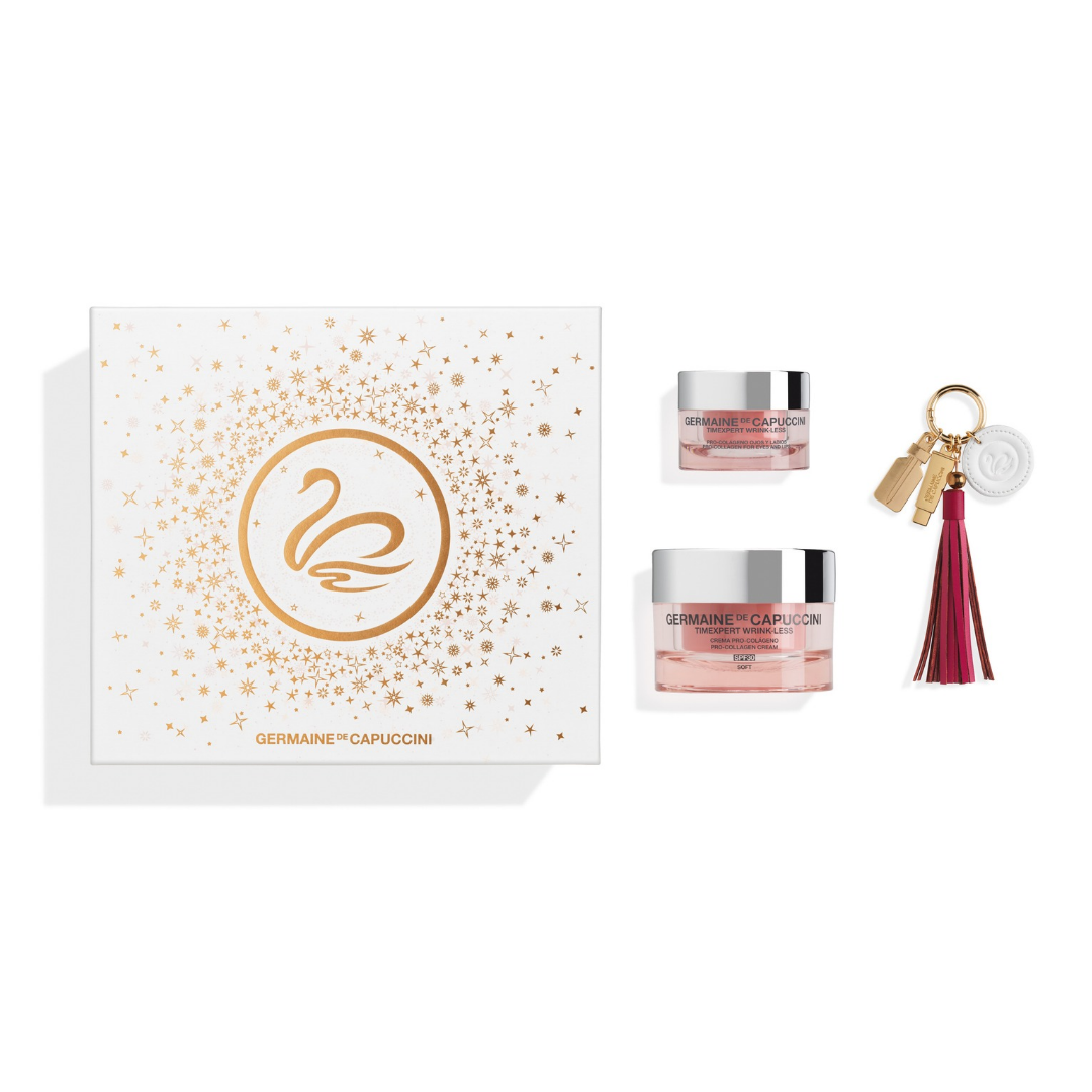 Pack Navidad Timexpert Wrink·Less. Crema Día Pro-Colágeno Soft + Contorno de ojos y labios de Germaine de Capuccini