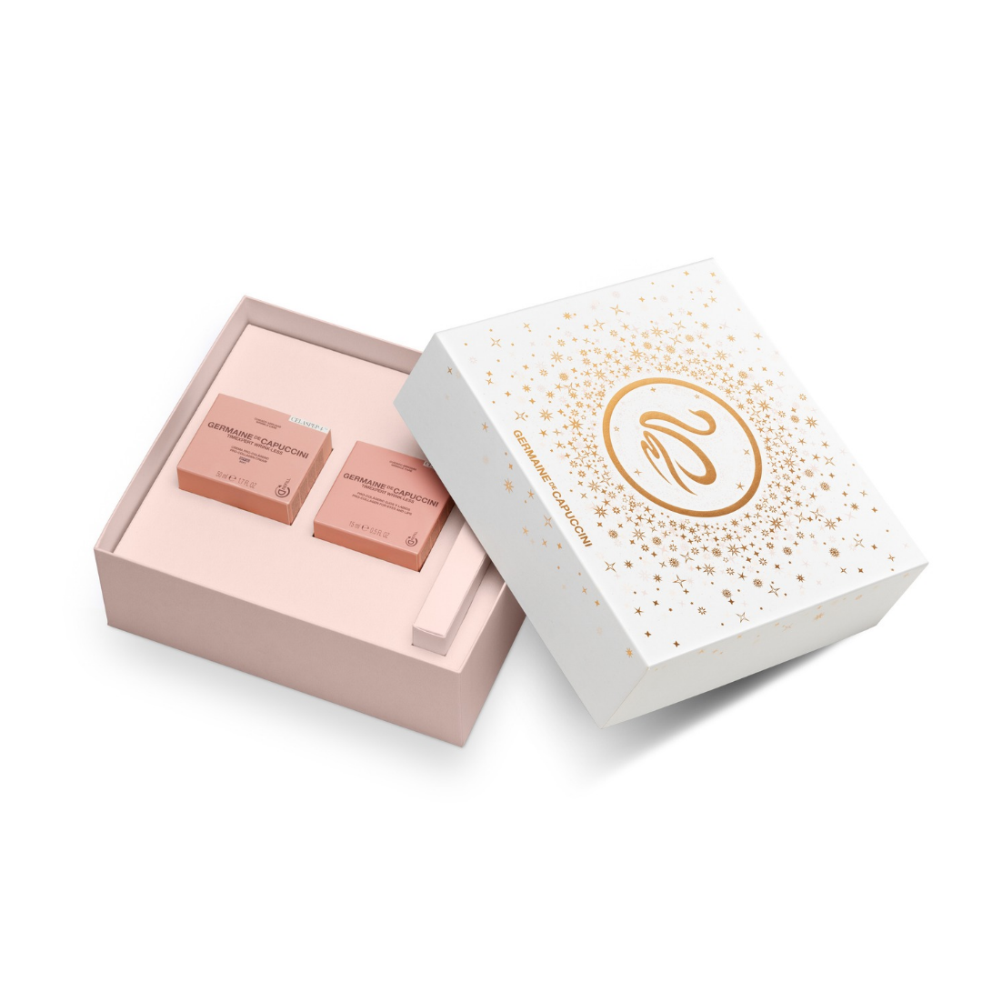 Pack Navidad Timexpert Wrink·Less. Crema Día Pro-Colágeno Soft + Contorno de ojos y labios de Germaine de Capuccini
