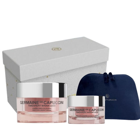 Pack Navidad Timexpert Wrink·Less. Crema Pro-Colágeno + Contorno de ojos y labios de Germaine de Capuccini