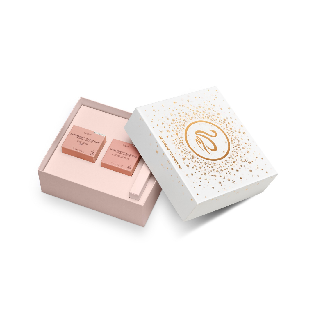 Pack  Navidad Timexpert Wrink·Less. Crema Día Pro-Colágeno Rich + Contorno de ojos y labios de Germaine de Capuccini
