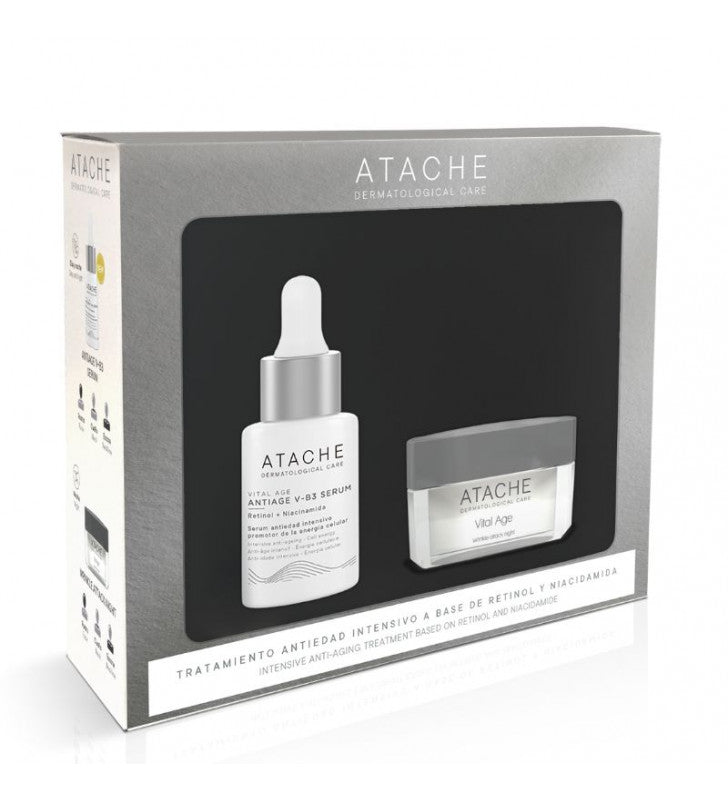 Antiage V -B3 Serum + Faltenangriff Nacht - ATACHE thumbnail