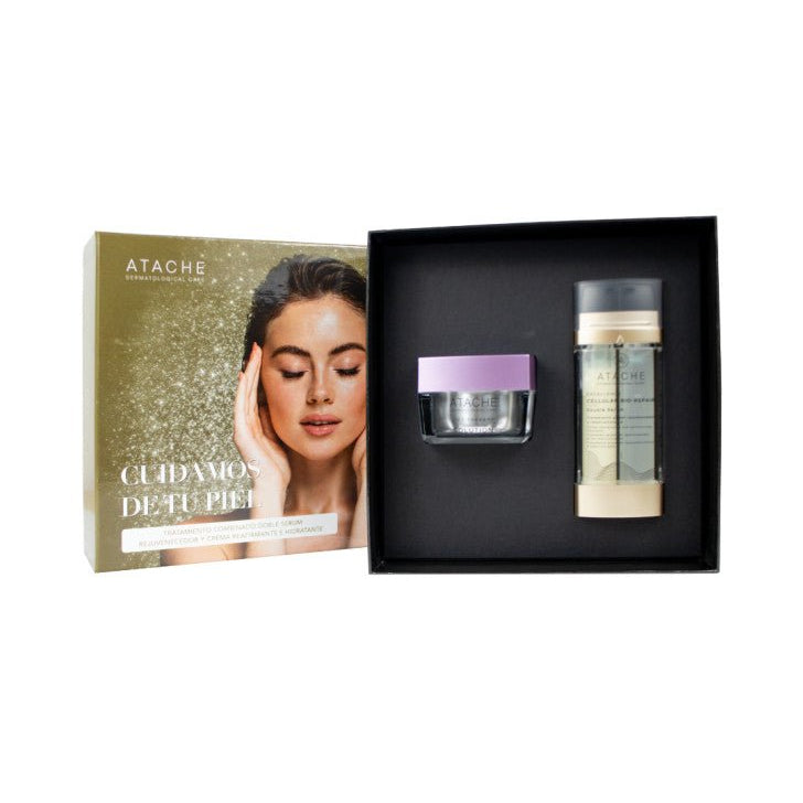 Pack Cellular Bio - Repair Double Serum + Solution de Atache - Atache