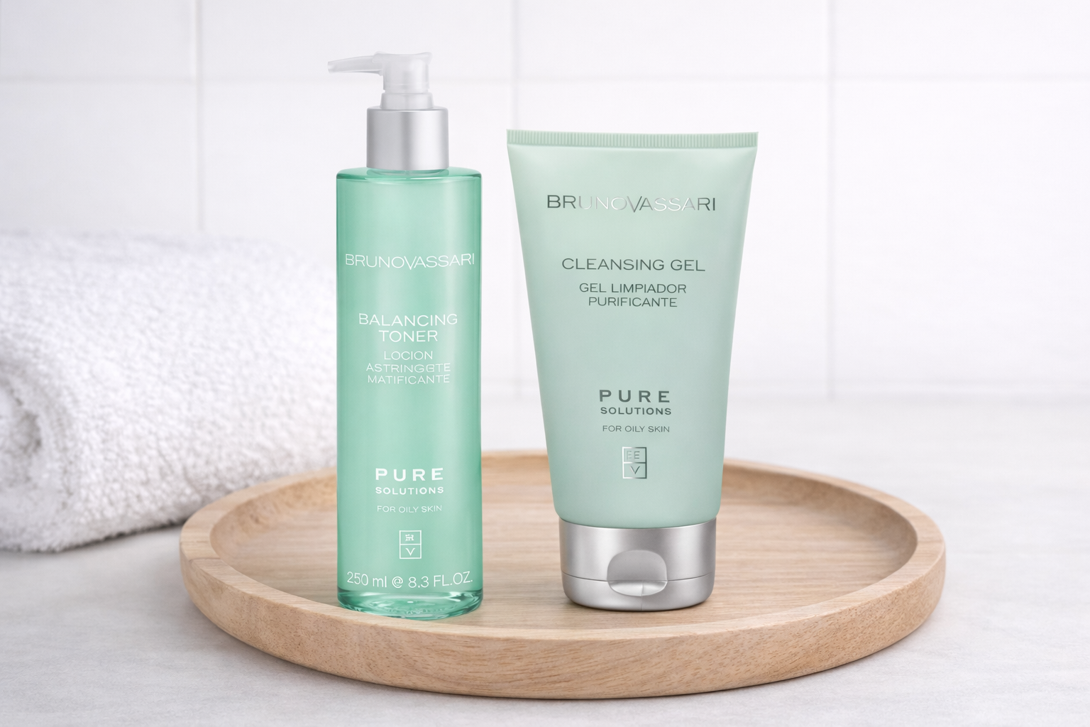 Pack de limpieza Pure Solutions de Bruno Vassari thumbnail