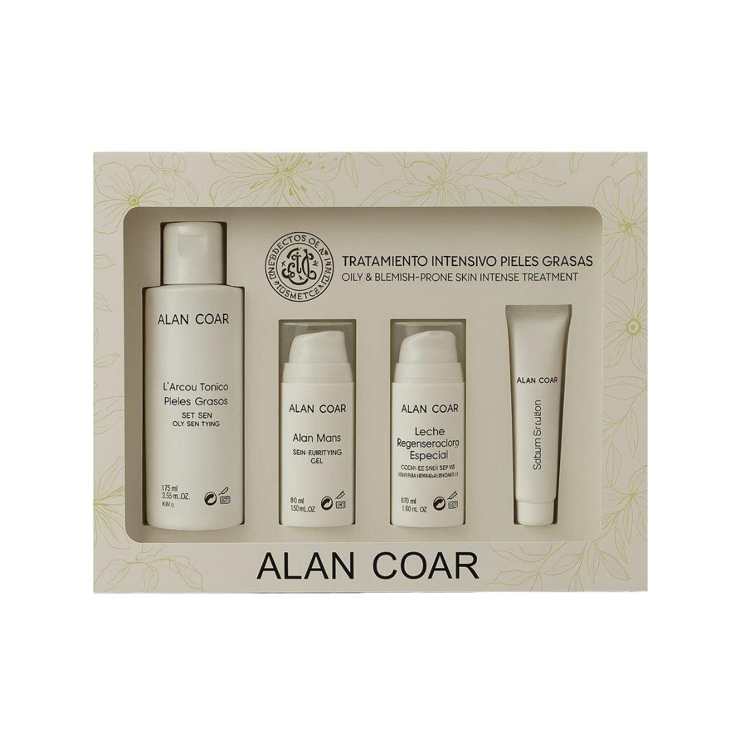 Pack intensivo. Pieles grasas de Alan Coar - Alan Coar